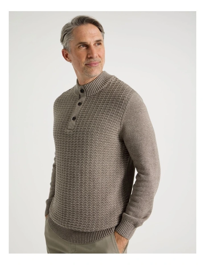 Long Sleeve Button Up in Grey image 5