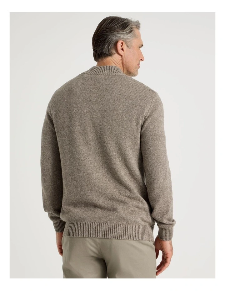 Long Sleeve Button Up in Grey image 6