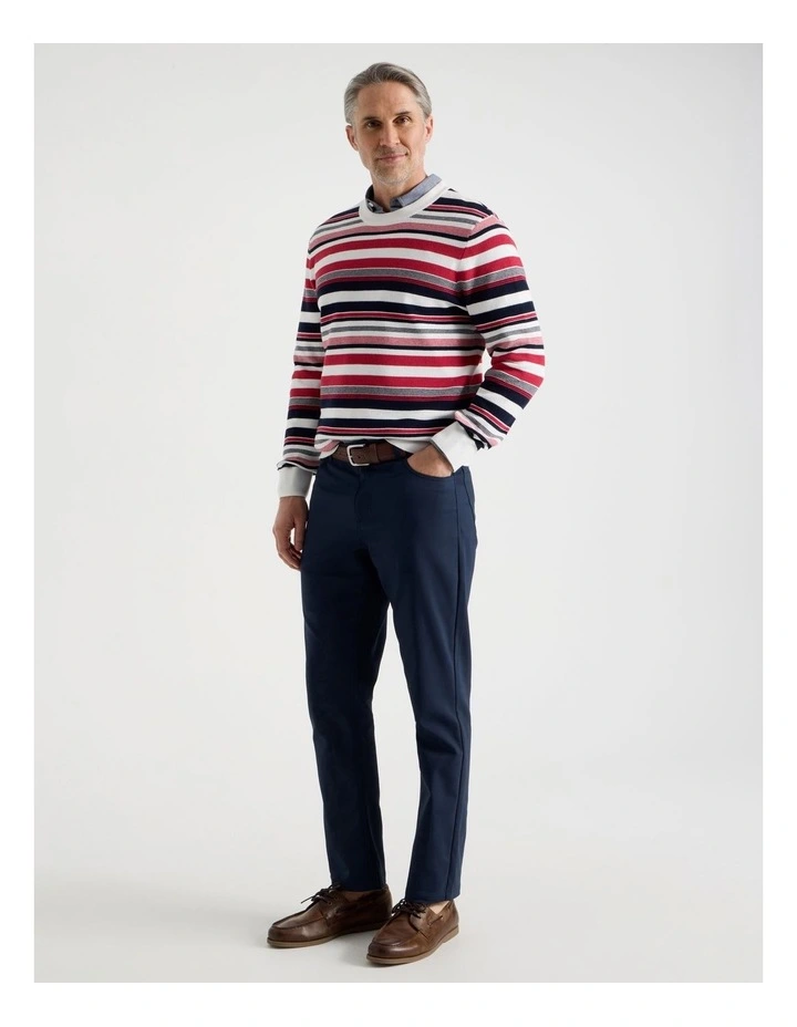 Nautical Knit in Red Multi Stripe image 4
