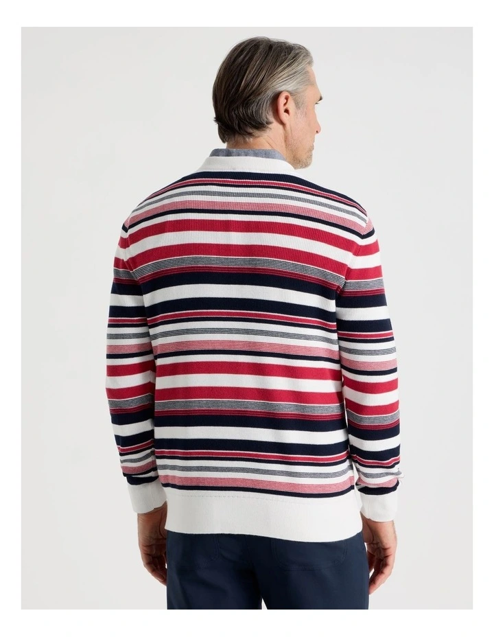 Nautical Knit in Red Multi Stripe image 6