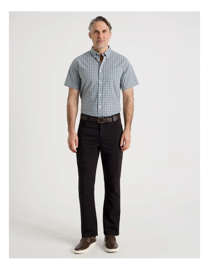 Short Sleeve Shirt in Sage Check image 3
