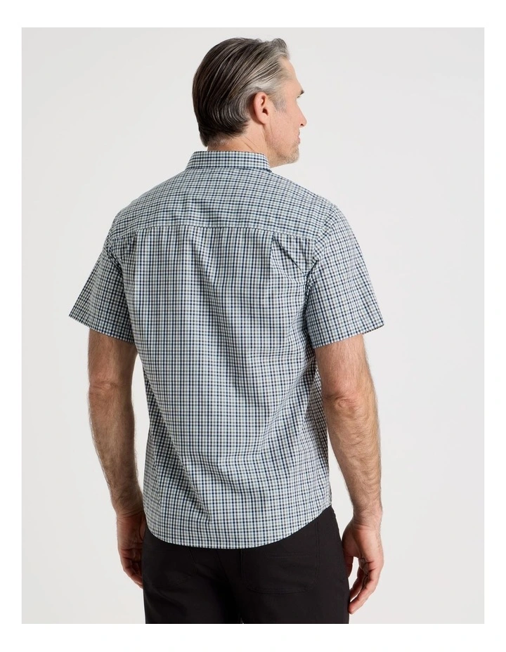 Short Sleeve Shirt in Sage Check image 5