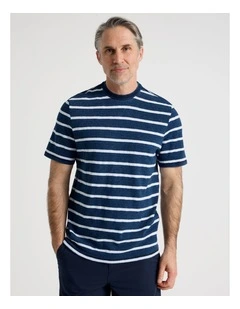 Nautical Stripe T-Shirt in Navy