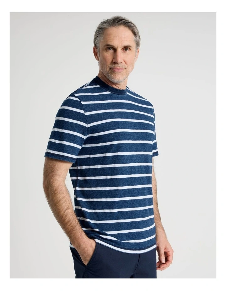 Nautical Stripe T-Shirt in Navy image 4