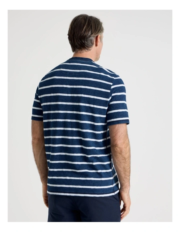 Nautical Stripe T-Shirt in Navy image 6