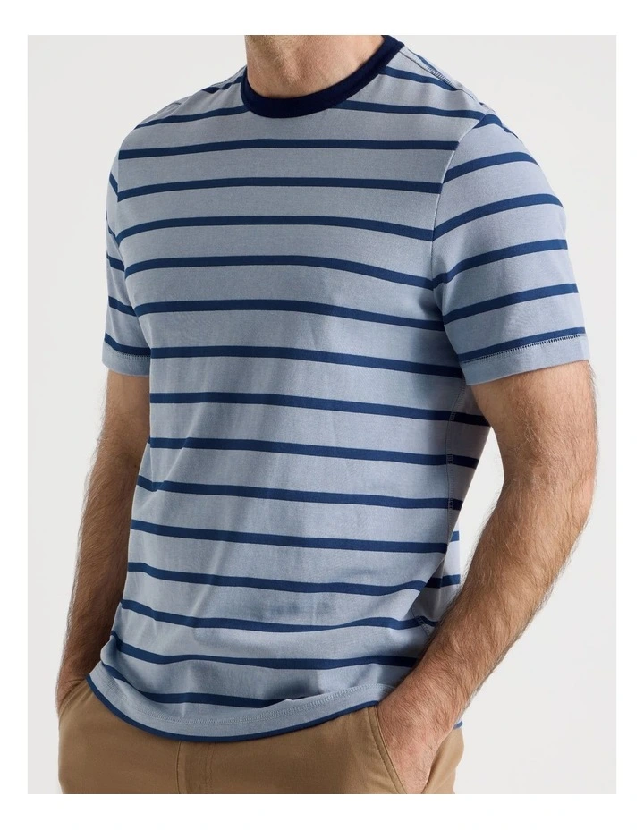 Nautical Stripe T-Shirt in Blue image 3