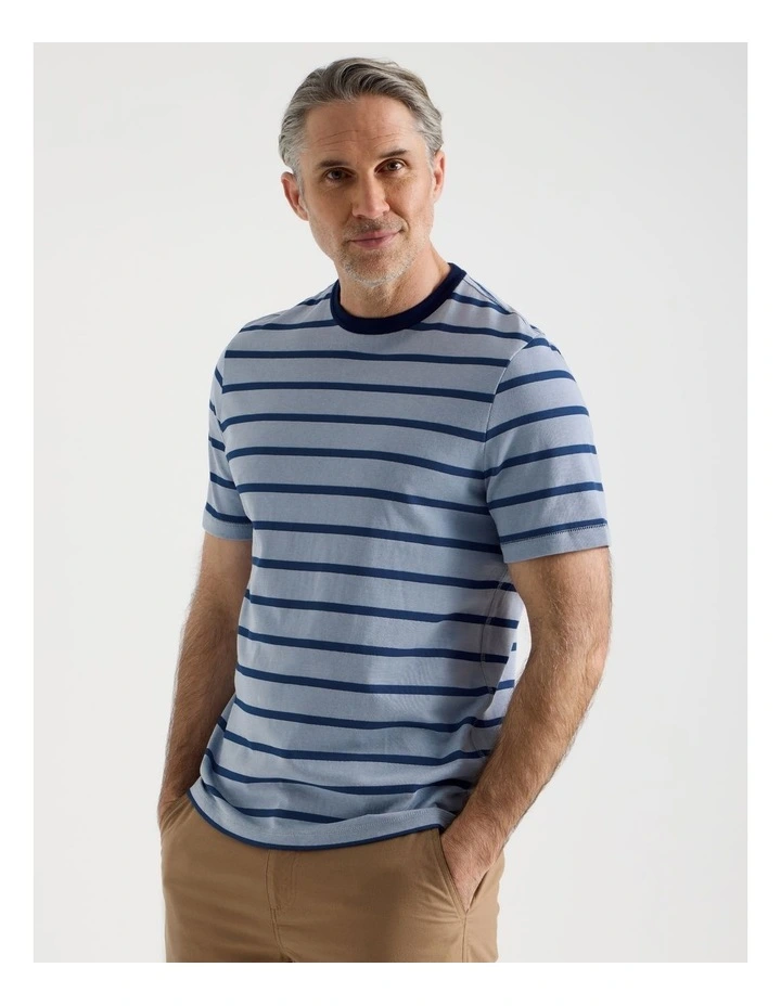 Nautical Stripe T-Shirt in Blue image 5