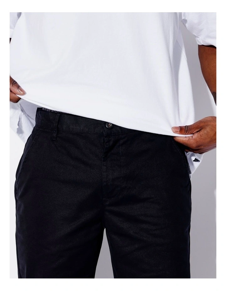 Xander Relaxed Chino in Black image 4
