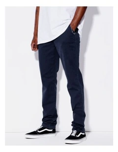 Xander Relaxed Chino in Navy