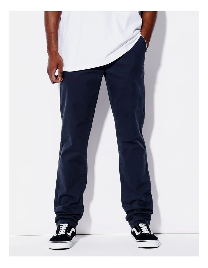 Xander Relaxed Chino in Navy image 3