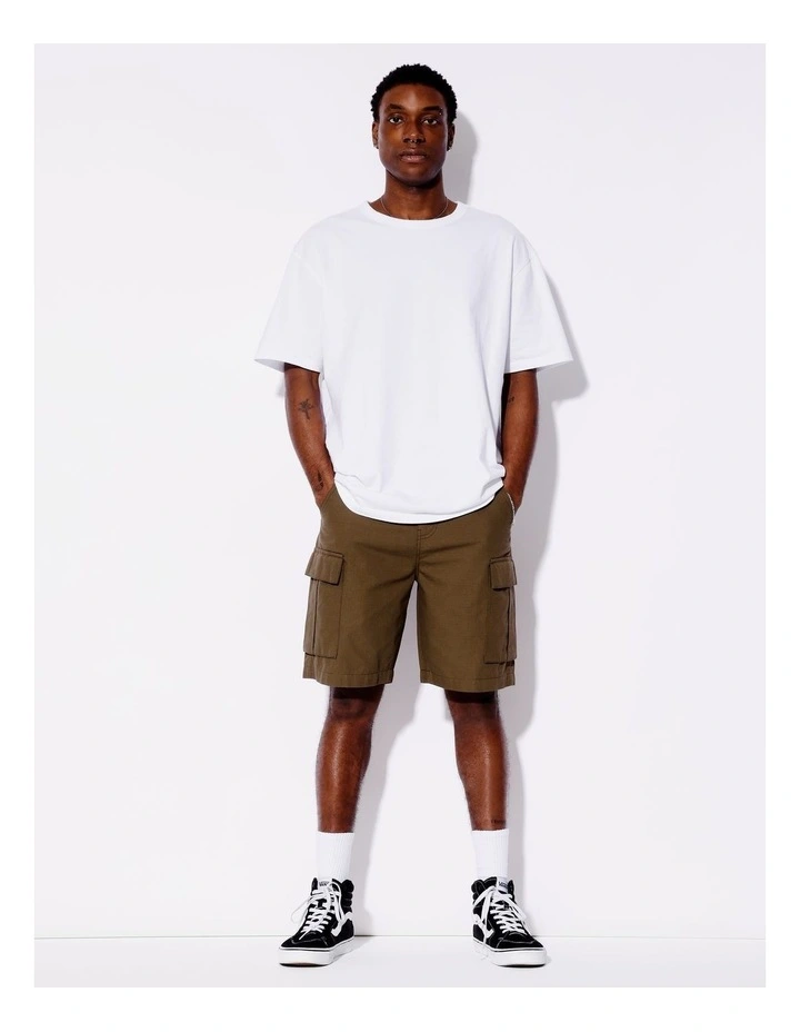Carson Cargo Shorts in Sand image 2