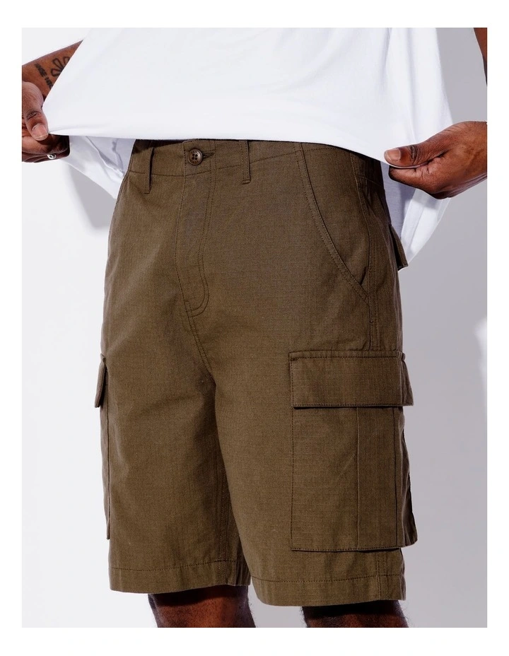 Carson Cargo Shorts in Sand image 3
