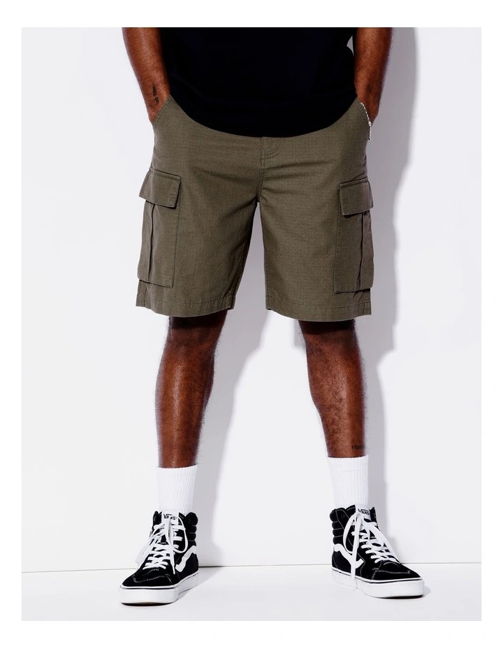 Carson Cargo Shorts in Khaki image 1