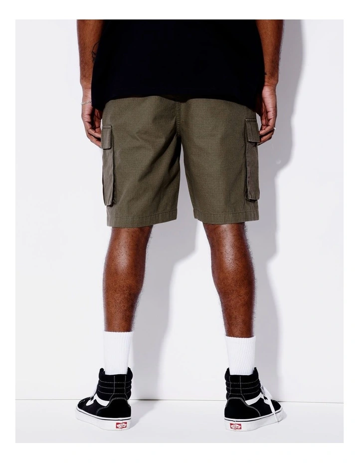Carson Cargo Shorts in Khaki image 5