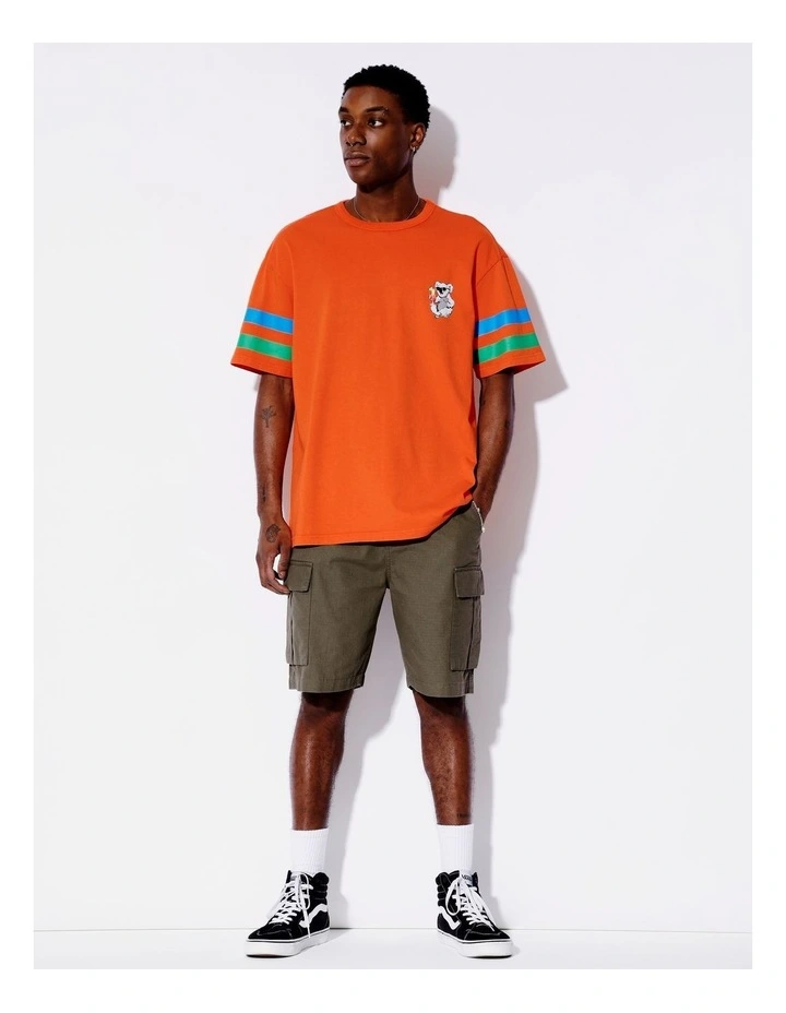 Pina Koala Print Oversize Tee in Orange image 3