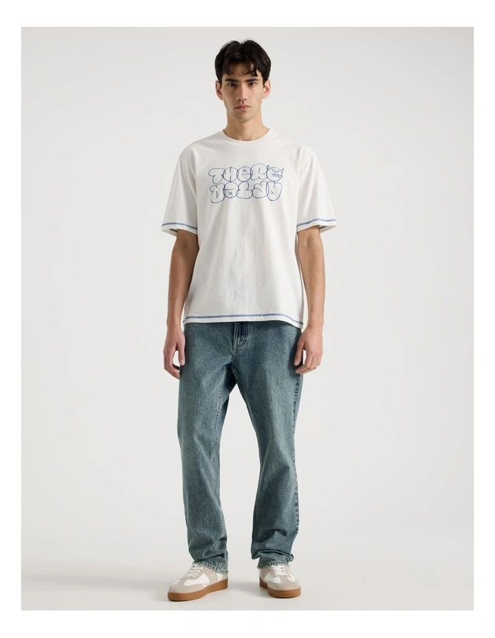 Straight Leg Vintage Jean in Denim image 3