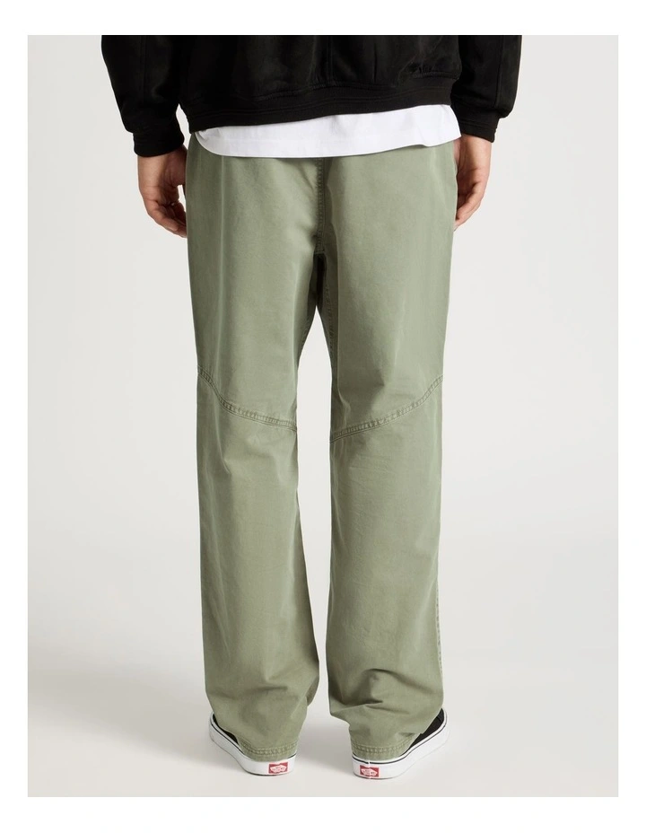 Built-In Belt Jogger Pants in Sand image 6