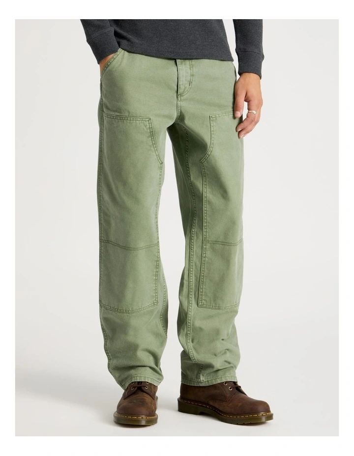 Workwear Pants in Green image 2