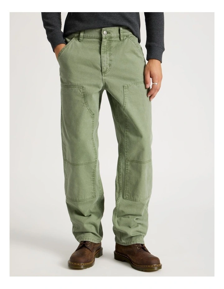 Workwear Pants in Green image 5