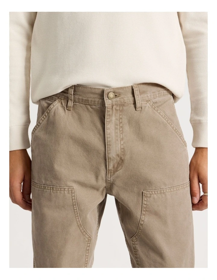 Workwear Pants in Sand image 3