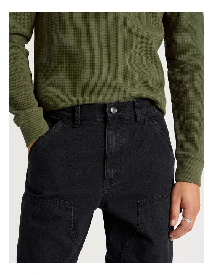 Workwear Pants in Black image 3