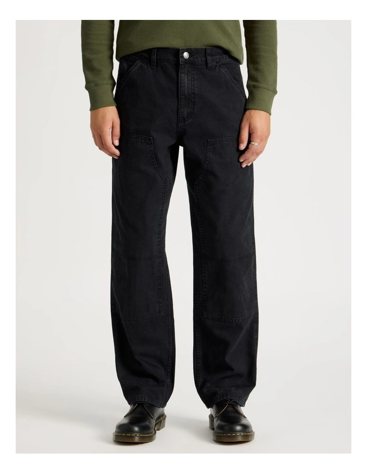 Workwear Pants in Black image 4