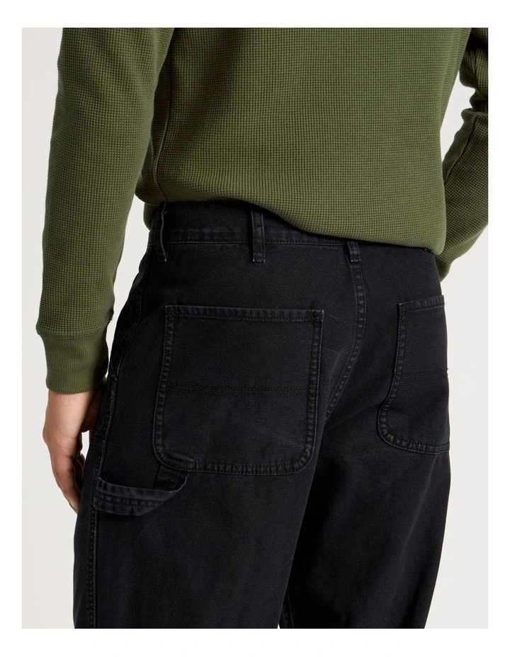 Workwear Pants in Black image 6