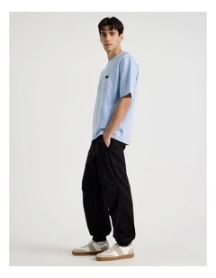 Parachute Pants in Black