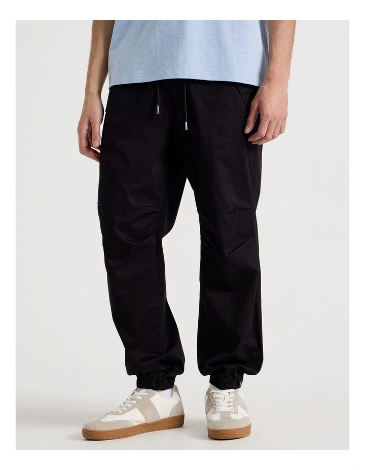 Parachute Pants in Black image 2