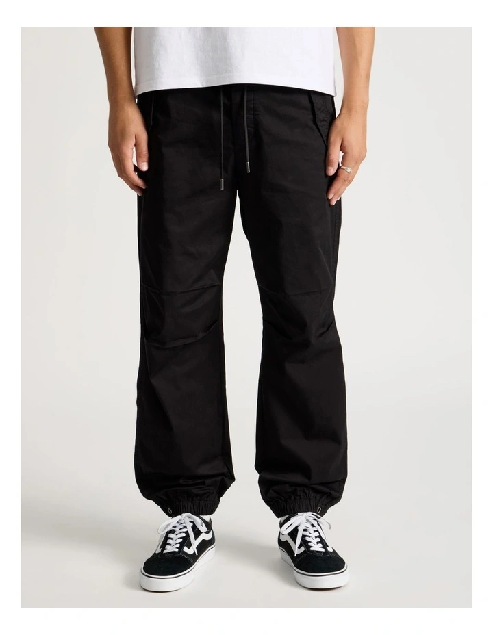 Parachute Pants in Black image 2