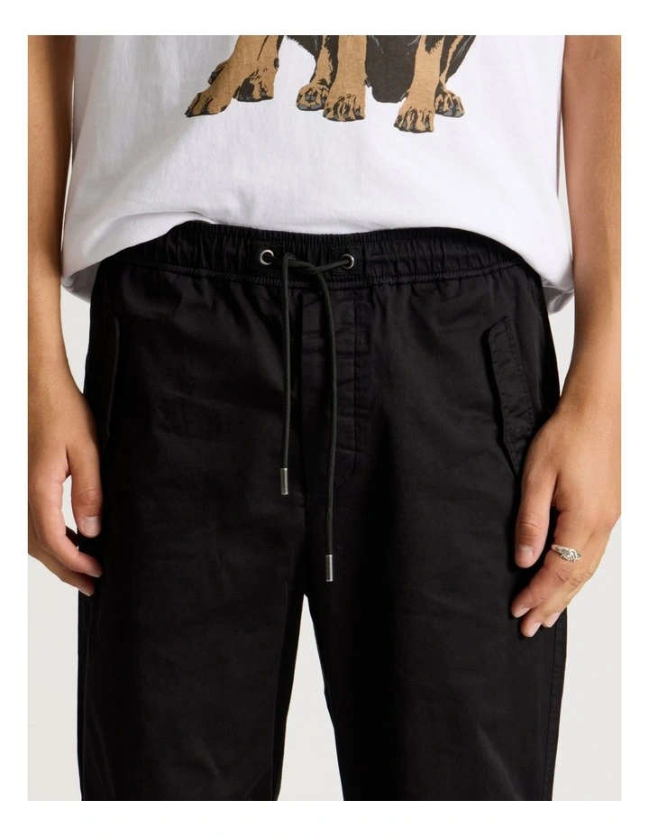 Parachute Pants in Black image 3