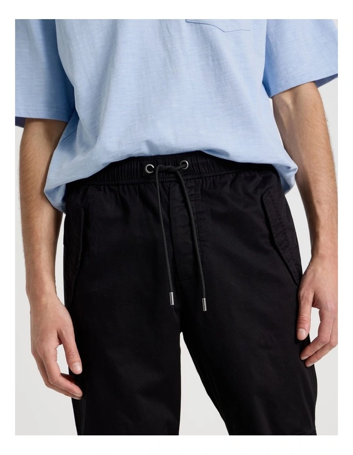 Parachute Pants in Black image 5