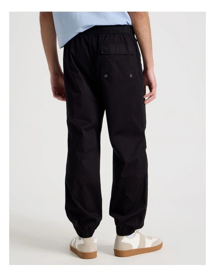 Parachute Pants in Black image 6