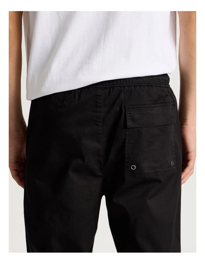 Parachute Pants in Black image 6