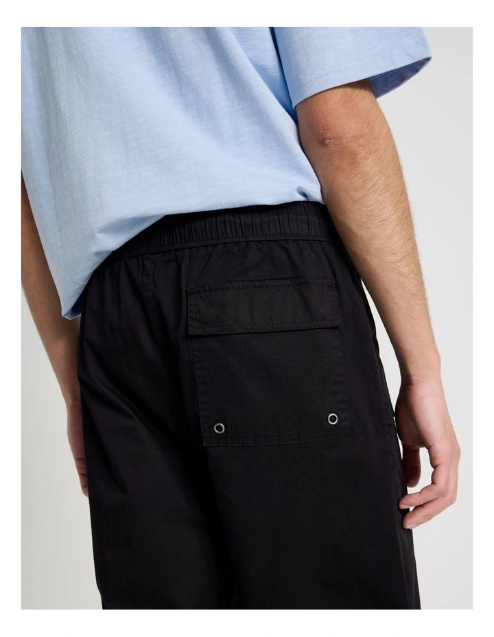 Parachute Pants in Black image 7