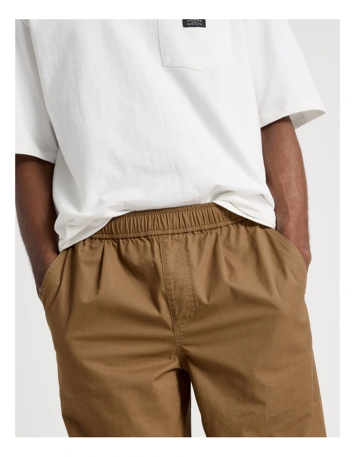 Wide Leg Lightweight Pant in Brown image 4