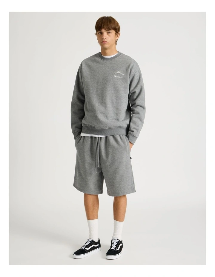 Core Logo Sweat Shorts in Grey image 1