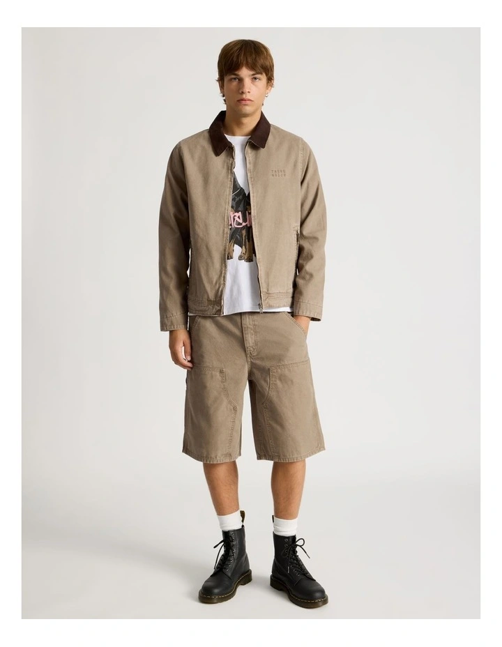 Workwear Short in Sand image 1