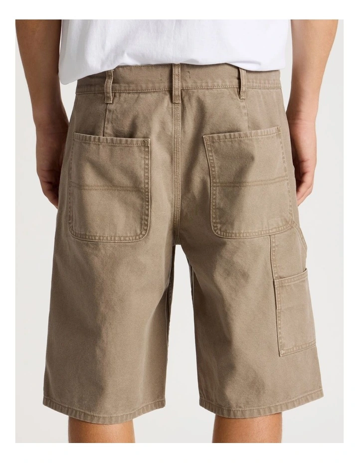 Workwear Short in Sand image 6
