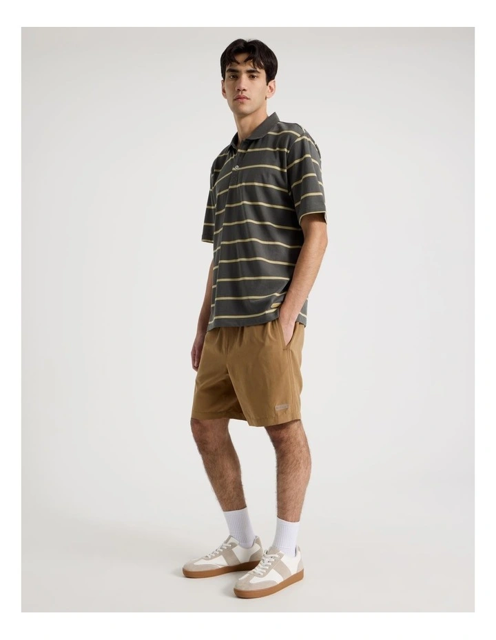 Light Weight Duo Short in Brown image 1