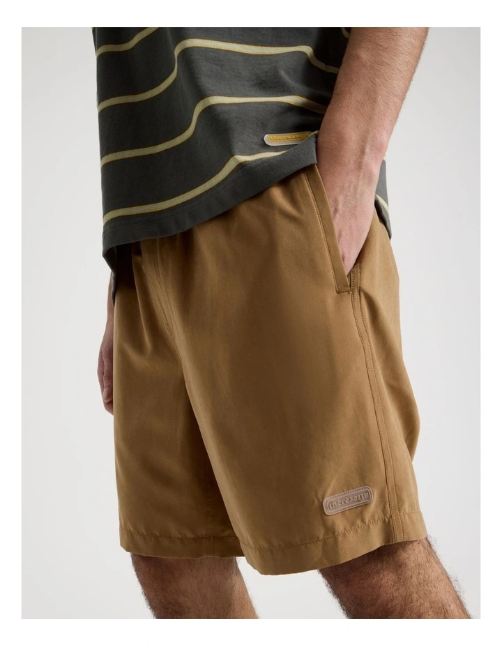 Light Weight Duo Short in Brown image 2