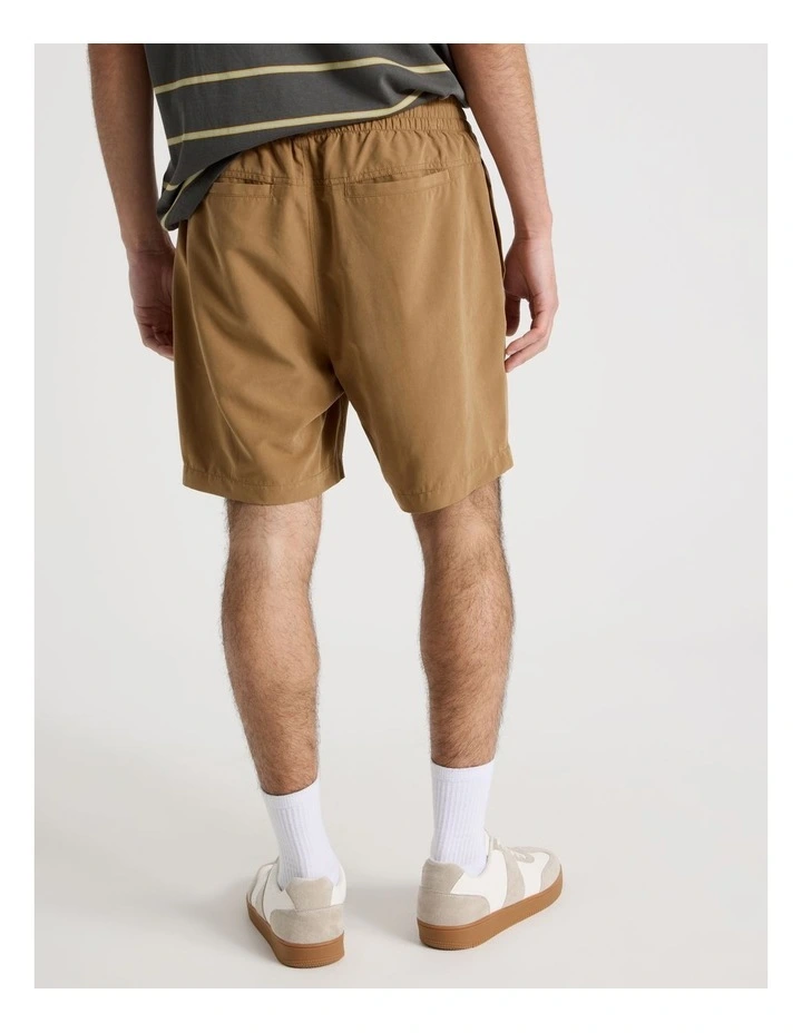Light Weight Duo Short in Brown image 6