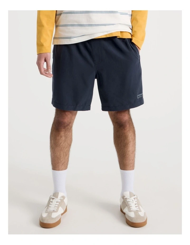 Light Weight Duo Short in Navy image 2