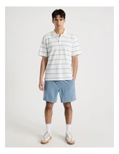 Light Weight Duo Short in Mid Blues