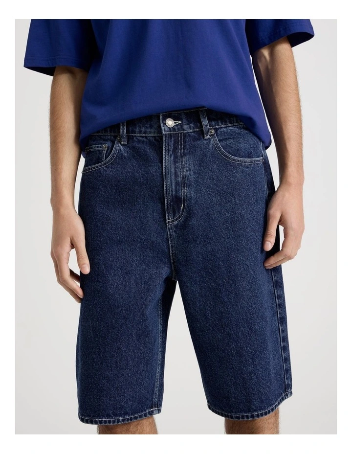 Denim Jort in Denim image 4