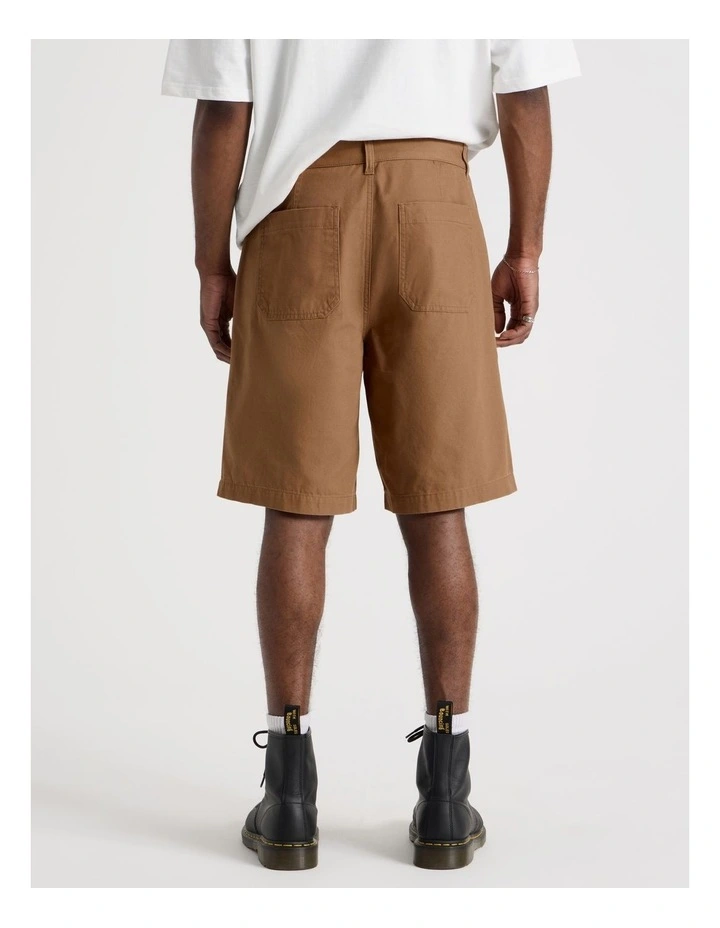 Chino Short in Brown image 5