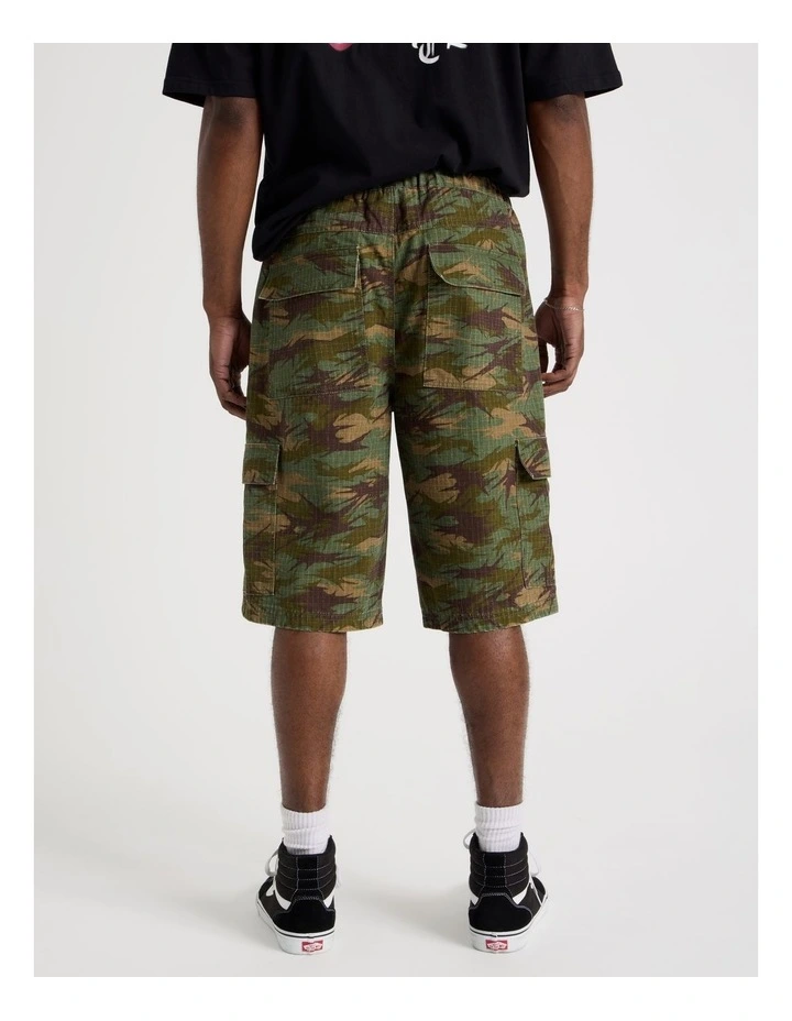 Rip Stop Cargo Short in Camo image 5