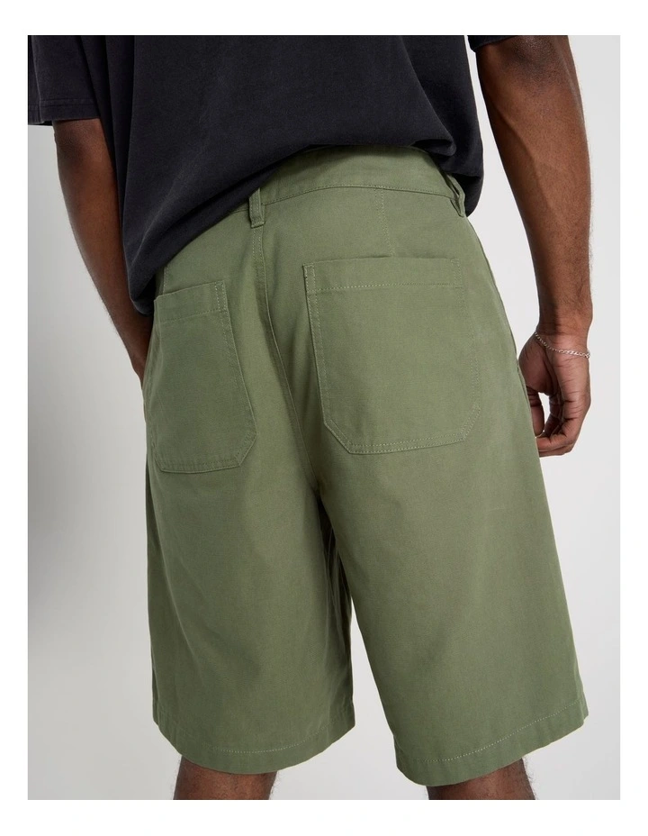 Chino Shorts in Green image 6