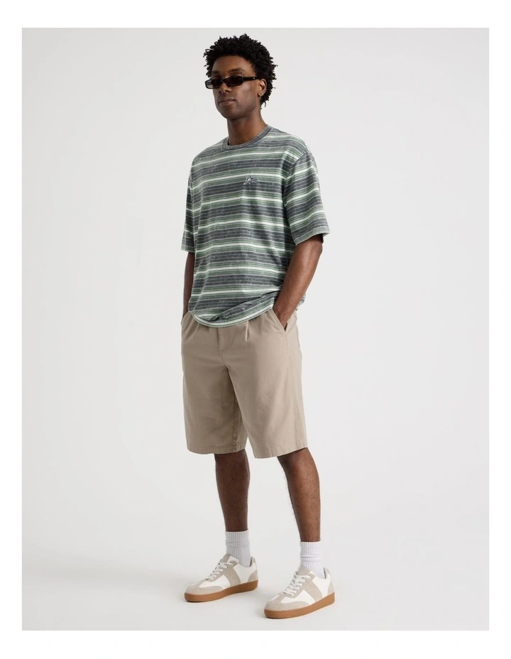 Chino Shorts in Taupe image 3