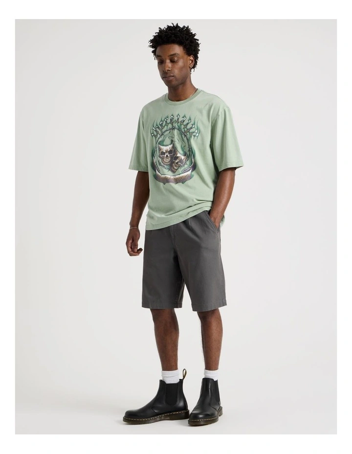 Chino Shorts in Grey image 3